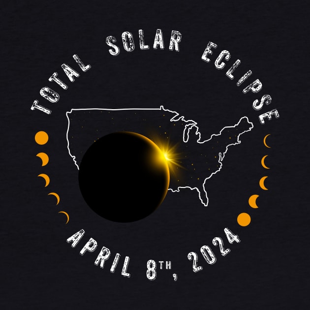 Total Solar Eclipse 2024 by Wintrly